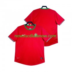 Koszulka Reprezentacja Portugalii 2012 Retro Męska Domowy Komplet Krótkie Rękawy