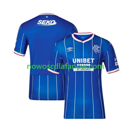 Koszulka Rangers Męska Domowy Komplet 2026-2027 Krótkie Rękawy