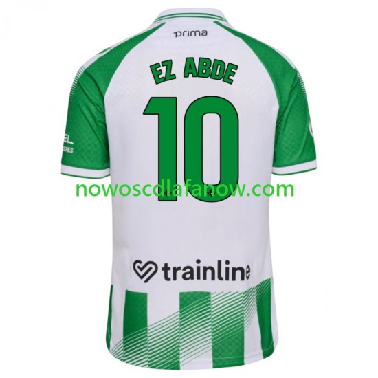 Koszulka Real Betis Abde Ezzalzouli 10 Męska Domowy Komplet 2026-2027 Krótkie Rękawy