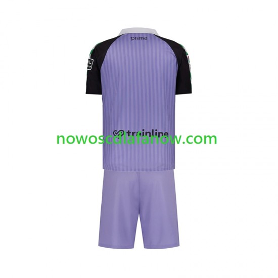 Koszulka Real Betis Bramkarskie Retro Dziecięca Domowy Komplet 2025-2026 Krótkie Rękawy