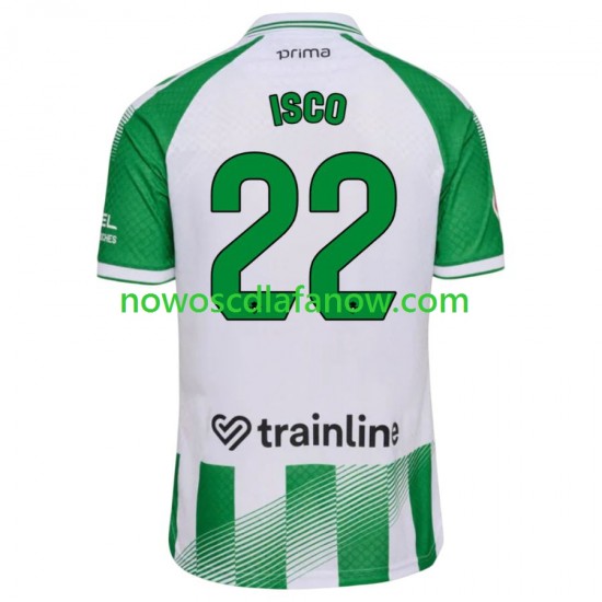 Koszulka Real Betis Isco 22 Męska Domowy Komplet 2026-2027 Krótkie Rękawy
