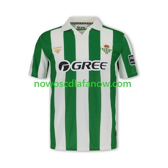 Koszulka Real Betis Retro Męska Domowy Komplet 2025-2026 Krótkie Rękawy