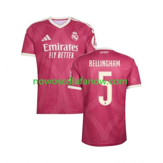 Koszulka Real Madryt Jude Bellingham 5 Męska Trzeci Komplet 2026-2027 Krótkie Rękawy