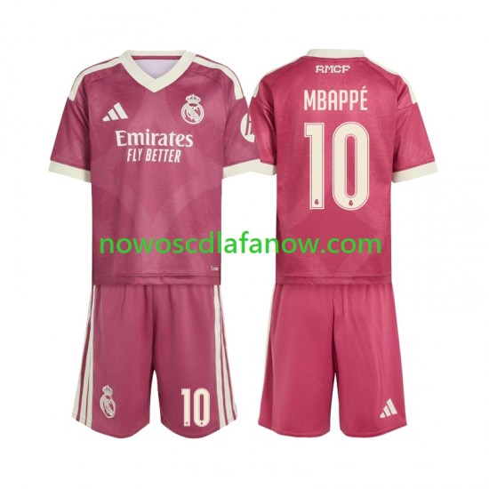 Koszulka Real Madryt Mbappé Kylian 10 Dziecięca Trzeci Komplet 2026-2027 Krótkie Rękawy