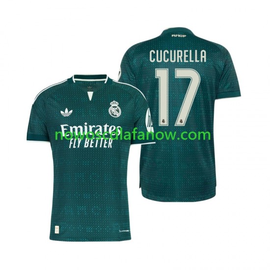 Koszulka Real Madryt Marc Cucurella 17 Męska Wyjazdowy Komplet 2026-2027 Krótkie Rękawy