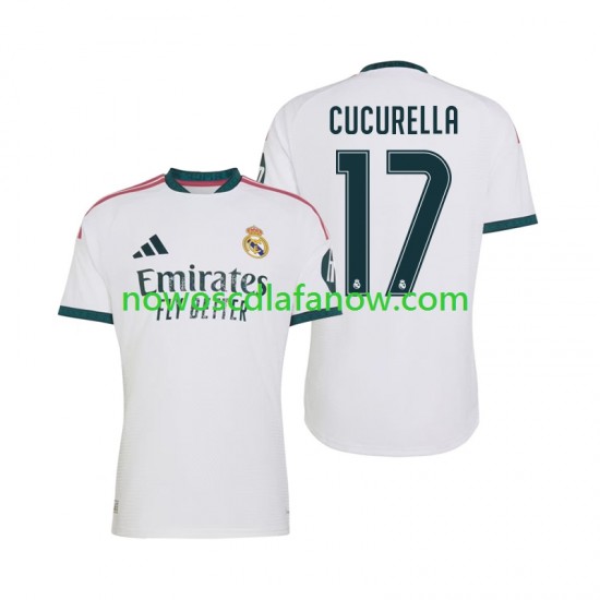 Koszulka Real Madryt Marc Cucurella 17 Męska Domowy Komplet 2026-2027 Krótkie Rękawy