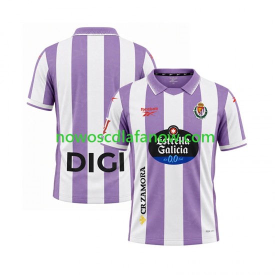 Koszulka Real Valladolid Męska Domowy Komplet 2026-2027 Krótkie Rękawy