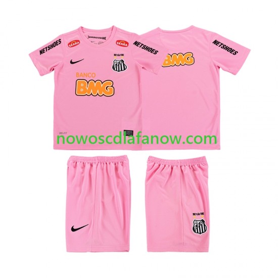 Koszulka Santos 2012 2013 Retro Dziecięca Czwarty Komplet Krótkie Rękawy