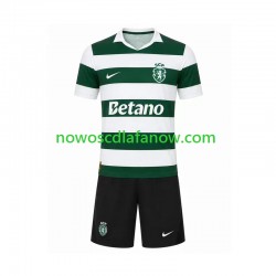 Koszulka Sporting CP Dziecięca Domowy Komplet 2026-2027 Krótkie Rękawy