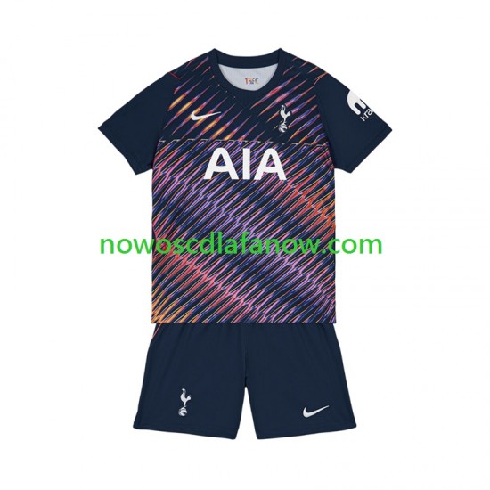 Koszulka Tottenham Hotspur Dziecięca Wyjazdowy Komplet 2026-2027 Krótkie Rękawy