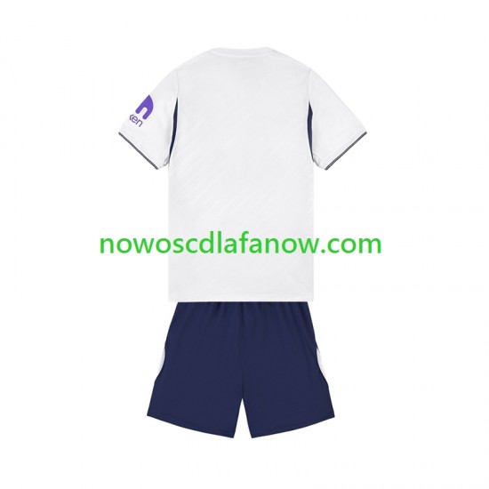 Koszulka Tottenham Hotspur Dziecięca Domowy Komplet 2026-2027 Krótkie Rękawy