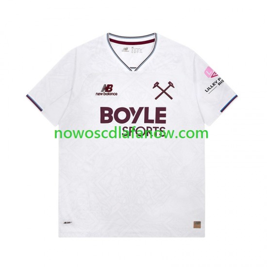 Koszulka West Ham United Męska Wyjazdowy Komplet 2026-2027 Krótkie Rękawy