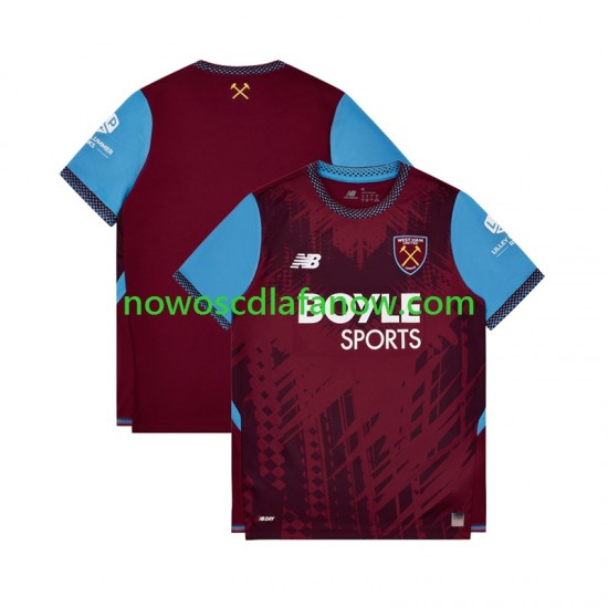 Koszulka West Ham United Męska Domowy Komplet 2026-2027 Krótkie Rękawy