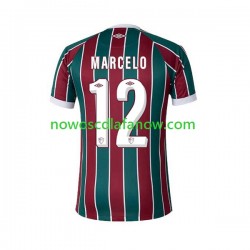Koszulka Fluminense Marcelo 12 Męska Domowy Komplet 2023-2024 Krótkie Rękawy