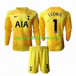 Koszulka Tottenham Hotspur Hugo Lloris 1 Bramkarskie Dziecięca Domowy Komplet 2022-2023 Długie Rękawy