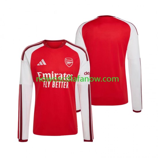 Koszulka Arsenal Męska Domowy Komplet 2026-2027 Długie Rękawy