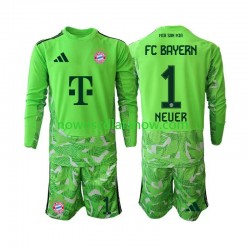 Koszulka Bayern Monachium Manuel Neuer 1 Bramkarskie Dziecięca Domowy Komplet 2026-2027 Długie Rękawy