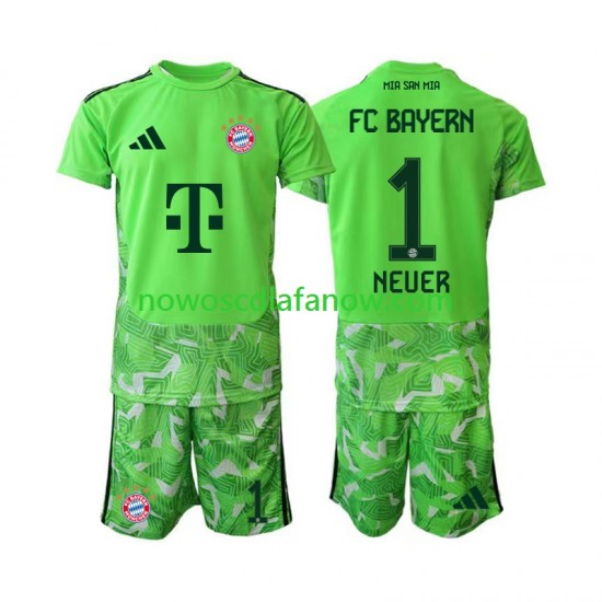 Koszulka Bayern Monachium Manuel Neuer 1 Bramkarskie Dziecięca Domowy Komplet 2026-2027 Krótkie Rękawy