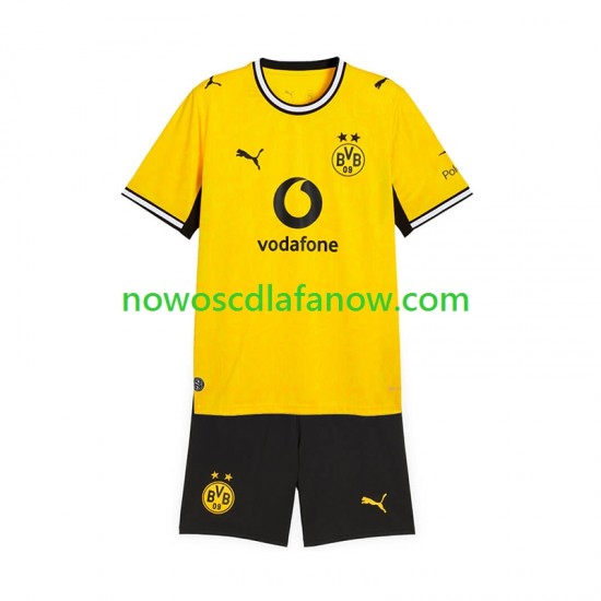 Koszulka Borussia Dortmund Dziecięca Domowy Komplet 2026-2027 Krótkie Rękawy