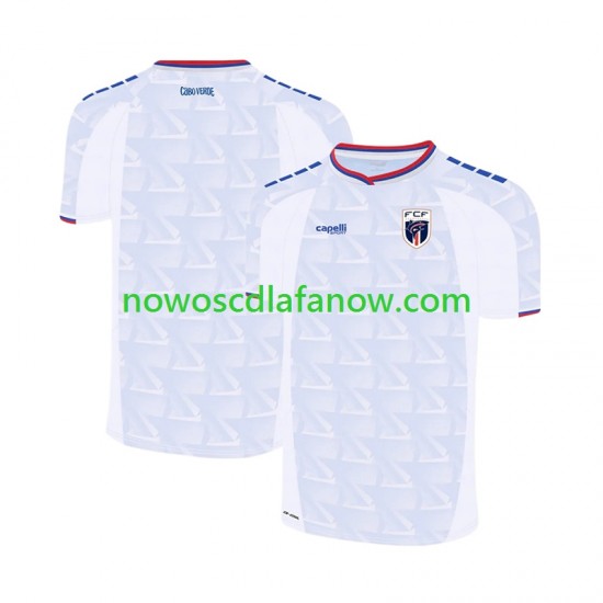 Koszulka Cape Verde Męska Wyjazdowy Komplet World Cup 2026 Krótkie Rękawy