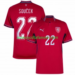 Koszulka Reprezentacja Czech Soucek 22 Męska Domowy Komplet World Cup 2026 Krótkie Rękawy