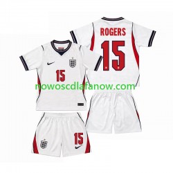 Koszulka Reprezentacja Anglii Morgan Rogers 15 Dziecięca Domowy Komplet World Cup 2026 Krótkie Rękawy