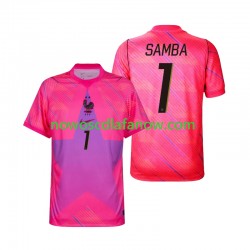 Koszulka Reprezentacja Francji Brice Samba 1 Bramkarskie Męska Wyjazdowy Komplet World Cup 2026 Krótkie Rękawy