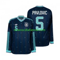 Koszulka Reprezentacja Niemiec Aleksandar Pavlovic 5 Męska Wyjazdowy Komplet World Cup 2026 Długie Rękawy