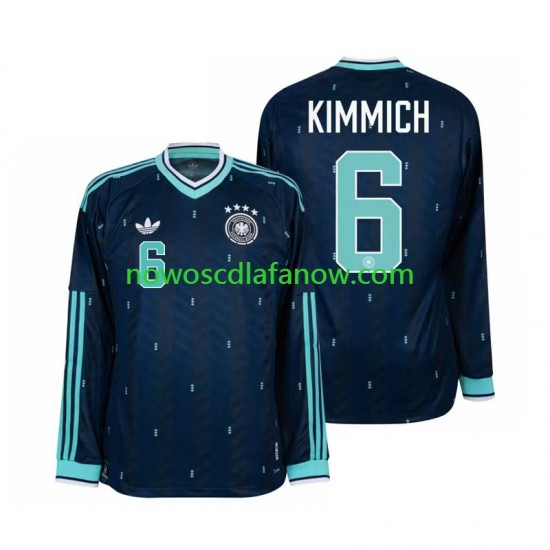Koszulka Reprezentacja Niemiec Joshua Kimmich 6 Męska Wyjazdowy Komplet World Cup 2026 Długie Rękawy