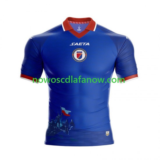 Koszulka Haiti Męska Domowy Komplet World Cup 2026 Krótkie Rękawy