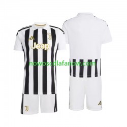 Koszulka Juventus Dziecięca Domowy Komplet 2026-2027 Krótkie Rękawy