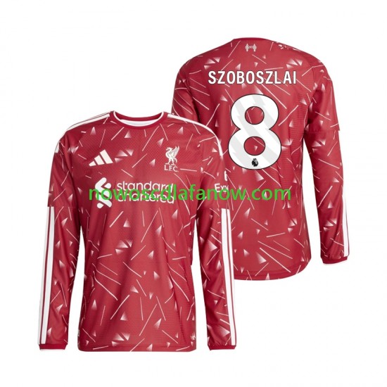 Koszulka Liverpool Dominik Szoboszlai 8 Męska Domowy Komplet 2026-2027 Długie Rękawy