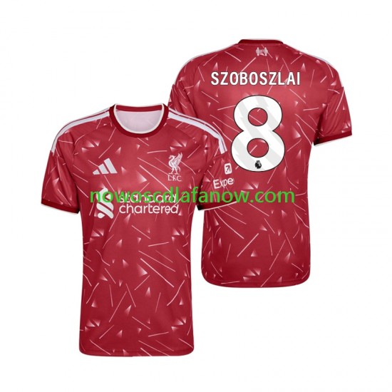 Koszulka Liverpool Dominik Szoboszlai 8 Męska Domowy Komplet 2026-2027 Krótkie Rękawy