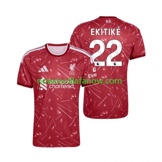 Koszulka Liverpool Hugo Ekitike 22 Męska Domowy Komplet 2026-2027 Krótkie Rękawy