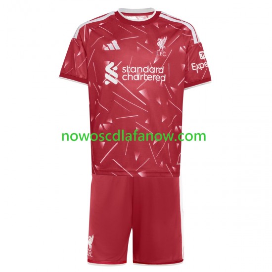 Koszulka Liverpool Dziecięca Domowy Komplet 2026-2027 Krótkie Rękawy