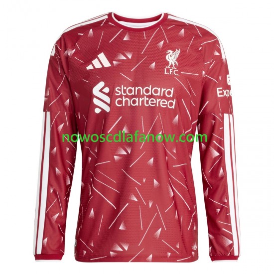 Koszulka Liverpool Męska Domowy Komplet 2026-2027 Długie Rękawy