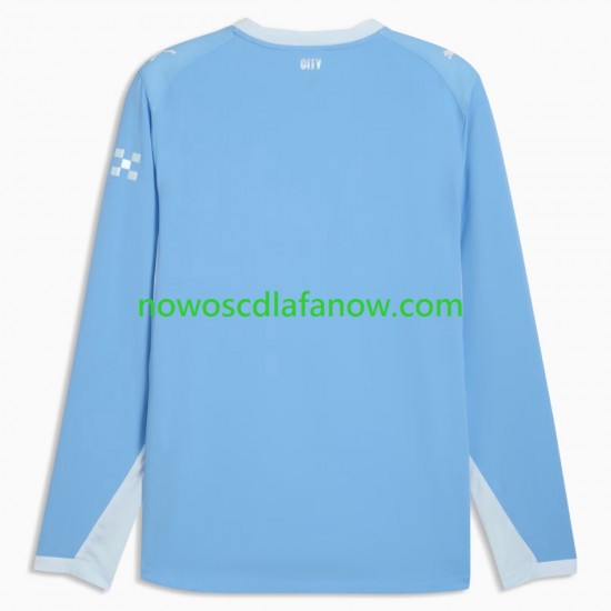 Koszulka Manchester City Męska Domowy Komplet 2026-2027 Długie Rękawy