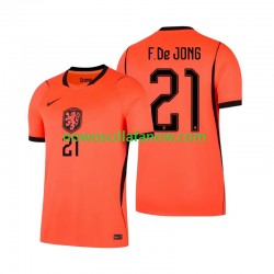 Koszulka Reprezentacja Holandii Frenkie de Jong 21 Męska Domowy Komplet World Cup 2026 Krótkie Rękawy
