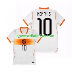 Koszulka Reprezentacja Holandii Memphis Depay 10 Męska Wyjazdowy Komplet World Cup 2026 Krótkie Rękawy