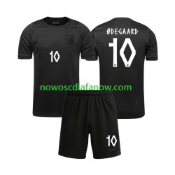 Koszulka Reprezentacja Norwegii Martin Odegaard 10 Dziecięca Wyjazdowy Komplet World Cup 2026 Krótkie Rękawy