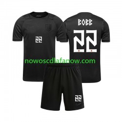 Koszulka Reprezentacja Norwegii Oscar Bobb 22 Dziecięca Wyjazdowy Komplet World Cup 2026 Krótkie Rękawy