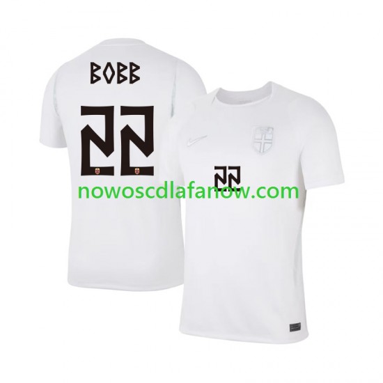 Koszulka Reprezentacja Norwegii Oscar Bobb 22 Męska Trzeci Komplet World Cup 2026 Krótkie Rękawy