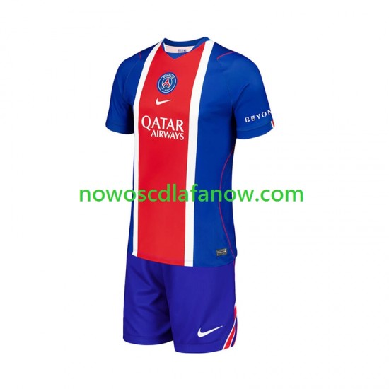 Koszulka Paris Saint-Germain Dziecięca Domowy Komplet 2026-2027 Krótkie Rękawy