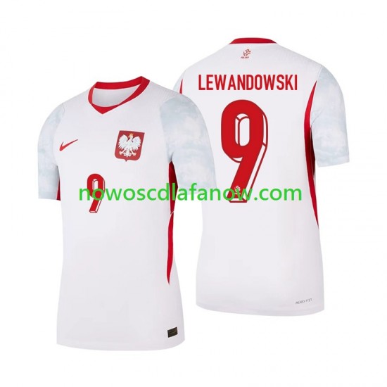 Koszulka Reprezentacja Polski Robert Lewandowski 9 Męska Domowy Komplet 2026 Krótkie Rękawy