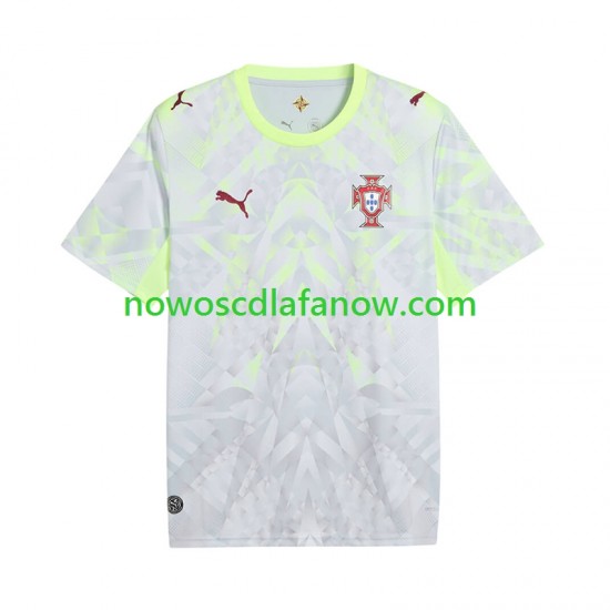 Koszulka Reprezentacja Portugalii Bramkarskie Męska Wyjazdowy Komplet World Cup 2026 Krótkie Rękawy