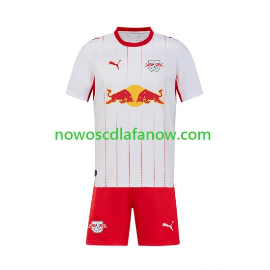 Koszulka RB Leipzig Dziecięca Domowy Komplet 2026-2027 Krótkie Rękawy