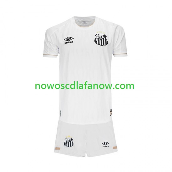 Koszulka Santos FC Dziecięca Domowy Komplet 2026-2027 Krótkie Rękawy
