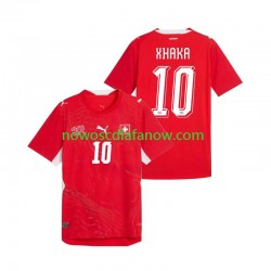 Koszulka Reprezentacja Szwajcarii Granit Xhaka 10 Męska Domowy Komplet World Cup 2026 Krótkie Rękawy