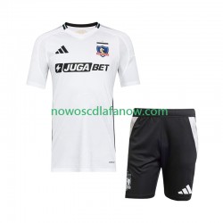 Koszulka Colo-Colo Dziecięca Domowy Komplet 2025-2026 Krótkie Rękawy