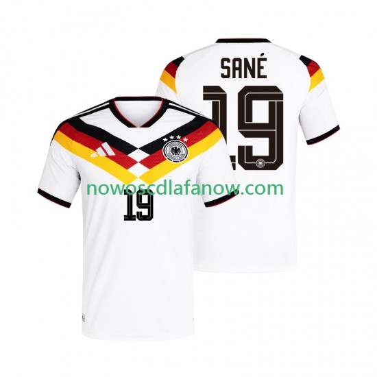 Koszulka Reprezentacja Niemiec Leroy Sane 19 Męska Domowy Komplet World Cup 2026 Krótkie Rękawy